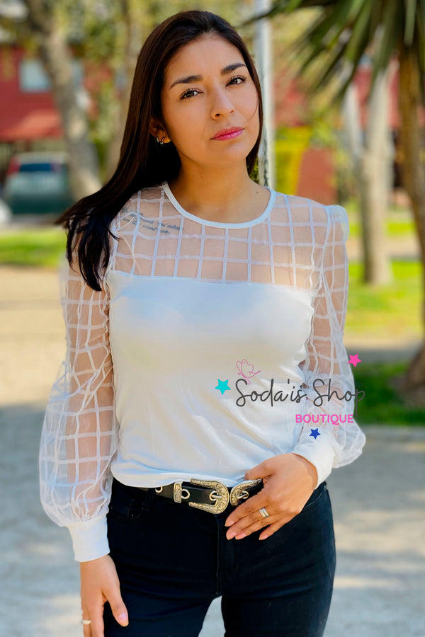 Polera Bruna Blanco