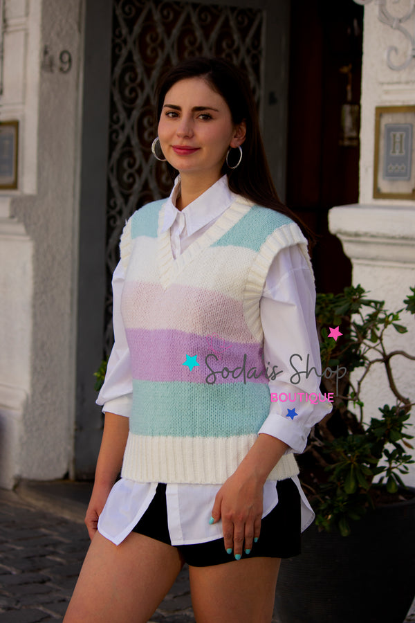 Chaleco Knitwear Menta