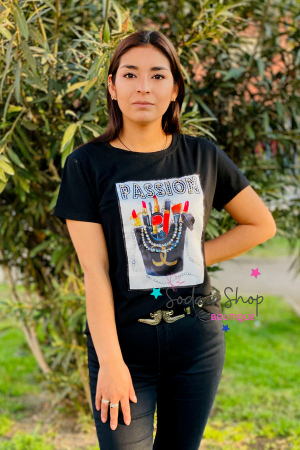 Polera Estrella Negro