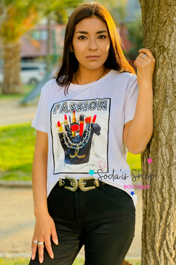 Polera Estrella Blanco