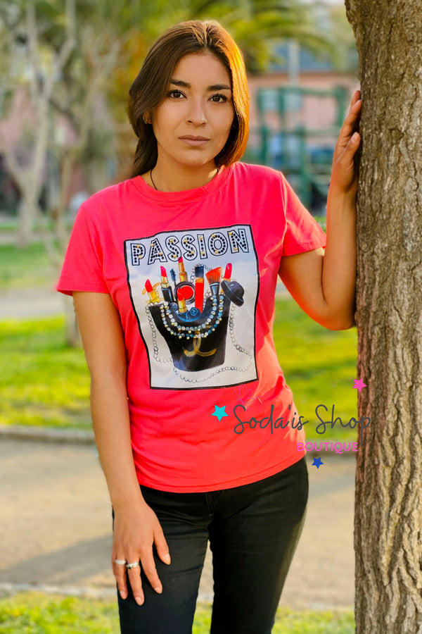 Polera Estrella Coral