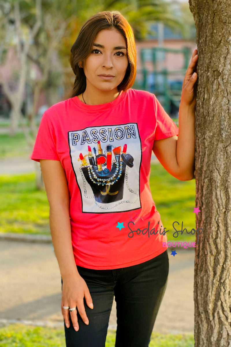 Polera Estrella Coral
