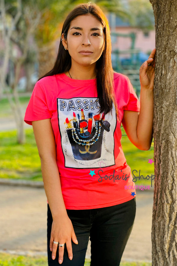 Polera Estrella Coral