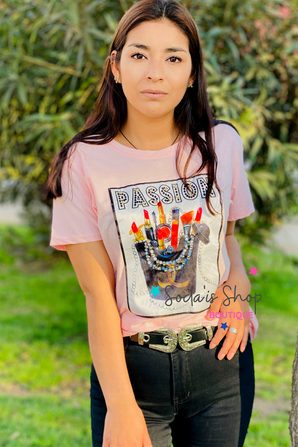 Polera Estrella Rosa