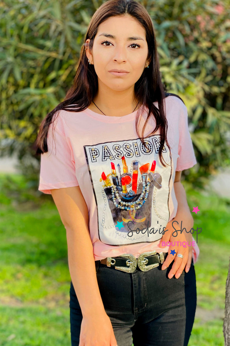 Polera Estrella Rosa