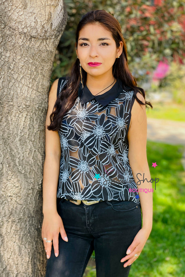 Blusa Victoria Negro